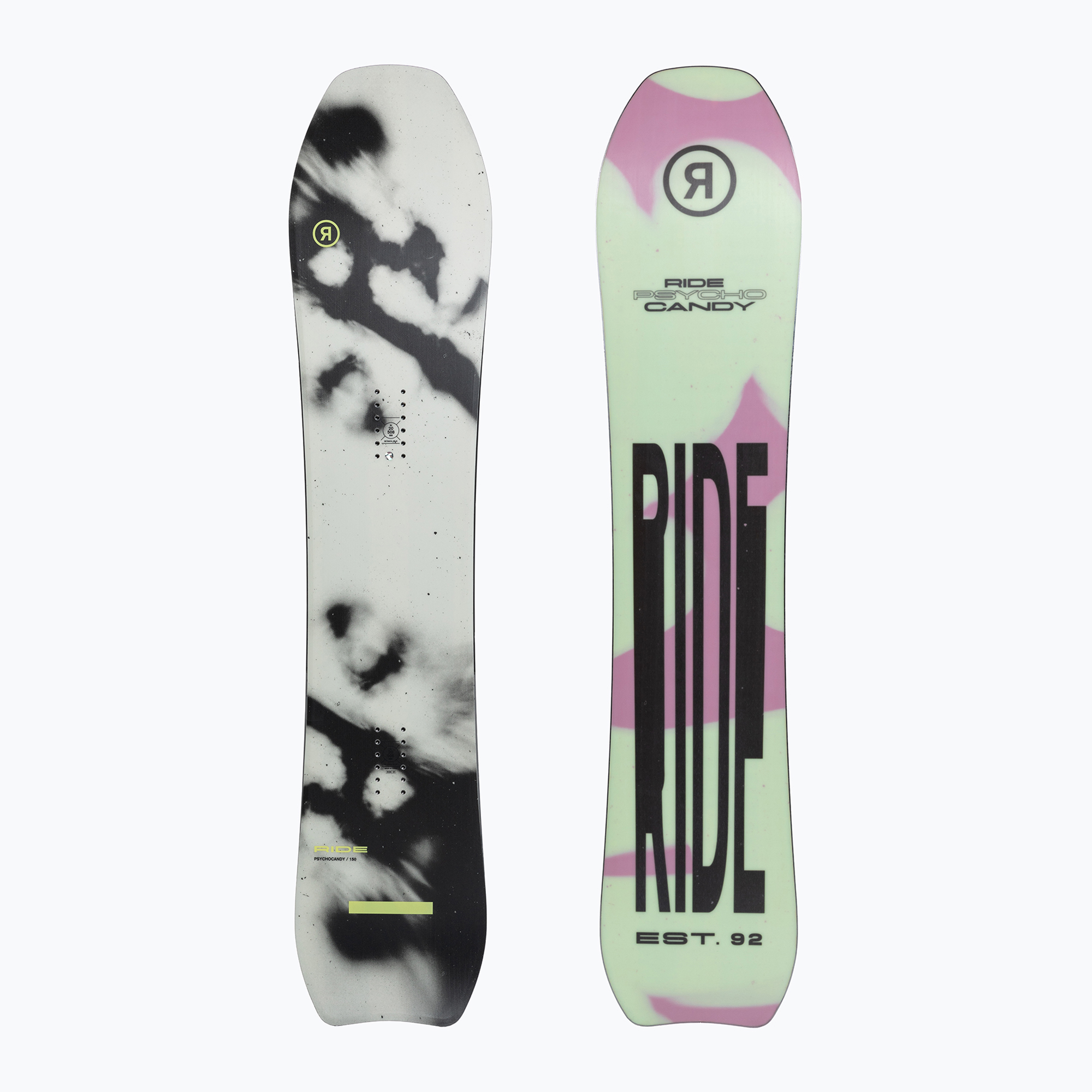 Dámsky snowboard RIDE Psychocandy bielo-zelený 12G15 (Psychocandy 12G0015)