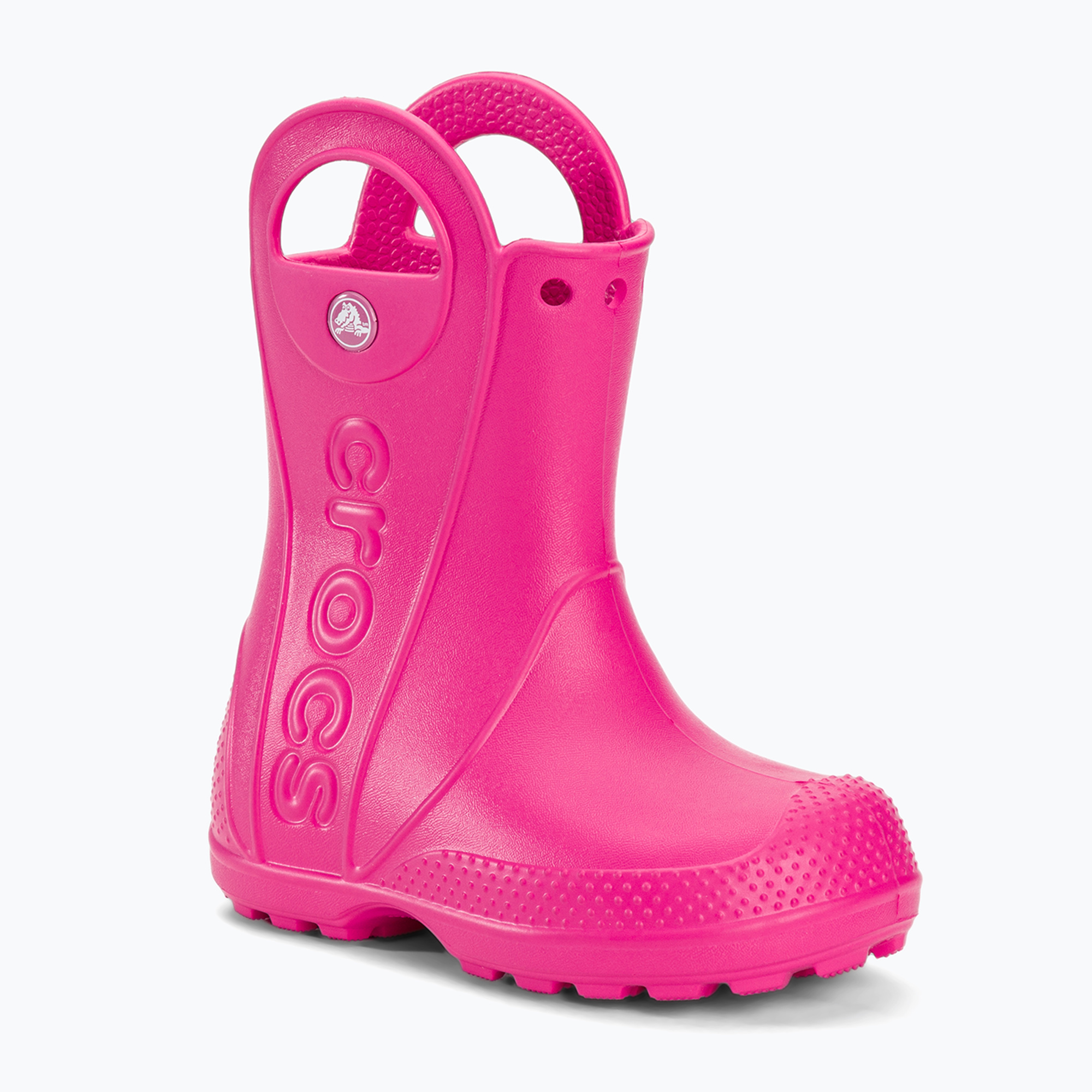 Crocs Handle Rain Boot Detské cukríky ružové wellingtons (Handle It Rain Boot 12803-6X0)