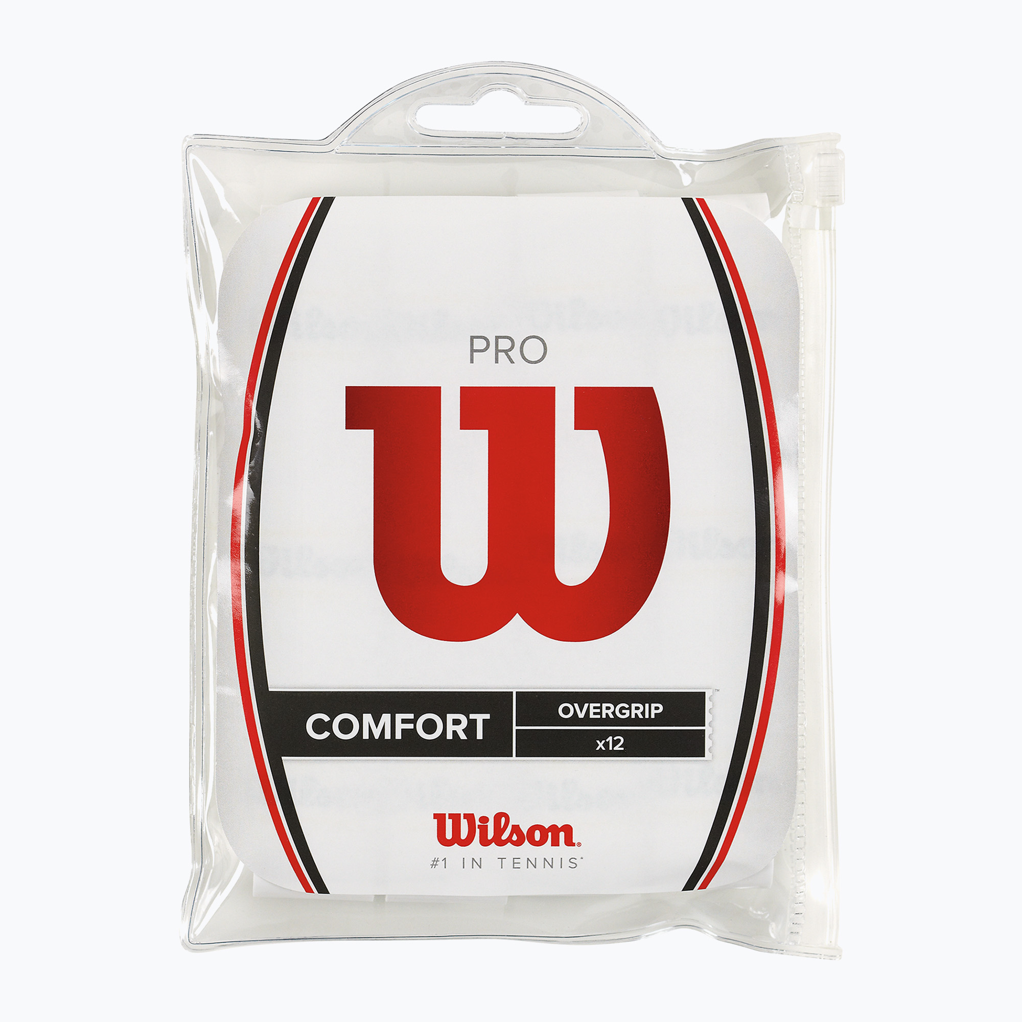 Omotávky na tenisovú raketu Wilson Pro Overgrip 12 ks white (Pro Overgrip WRZ4016WH)