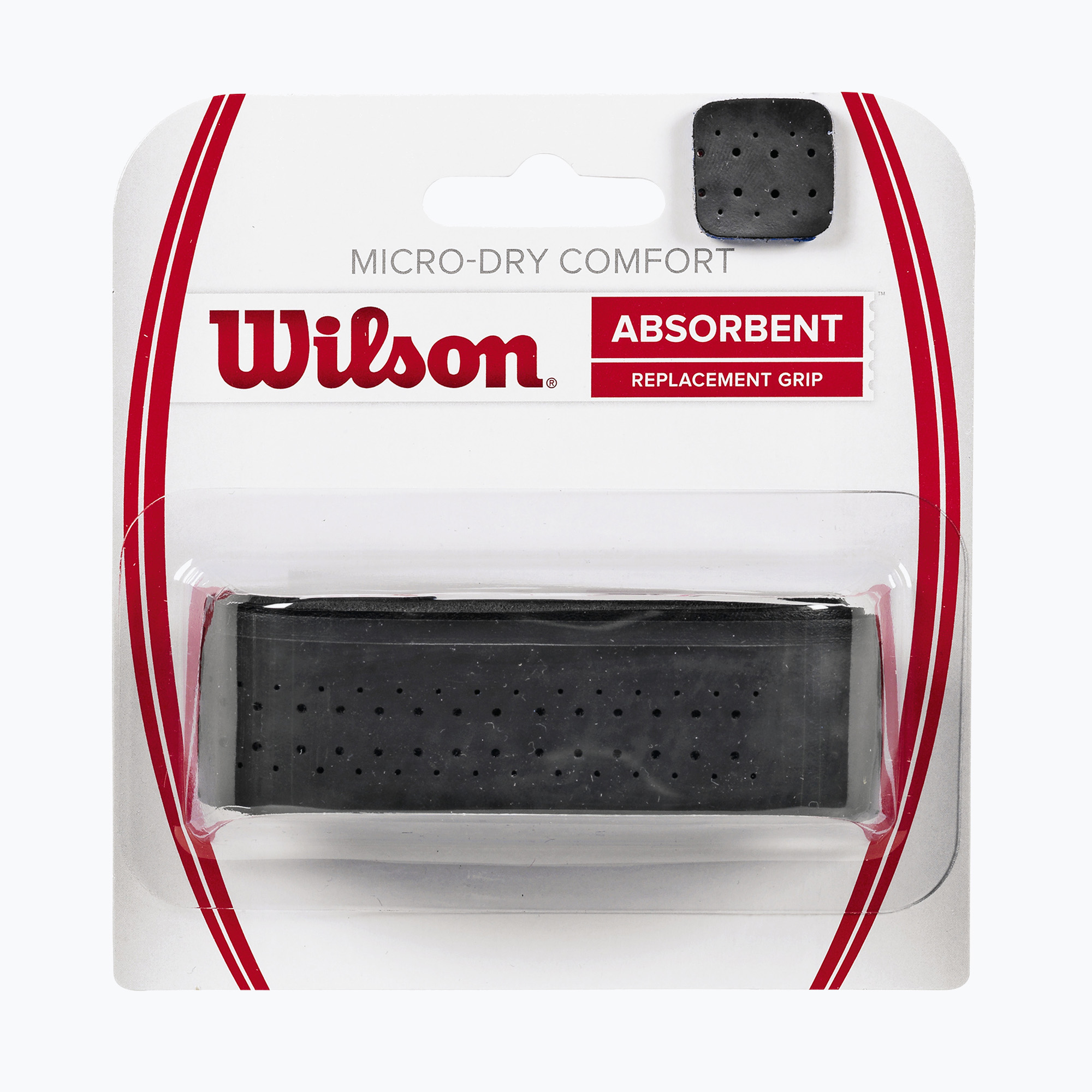 Omotávka na tenisovú raketu Wilson Micro-Dry Comfort Grip black (Micro-Dry Comfort Grip WRZ4211)