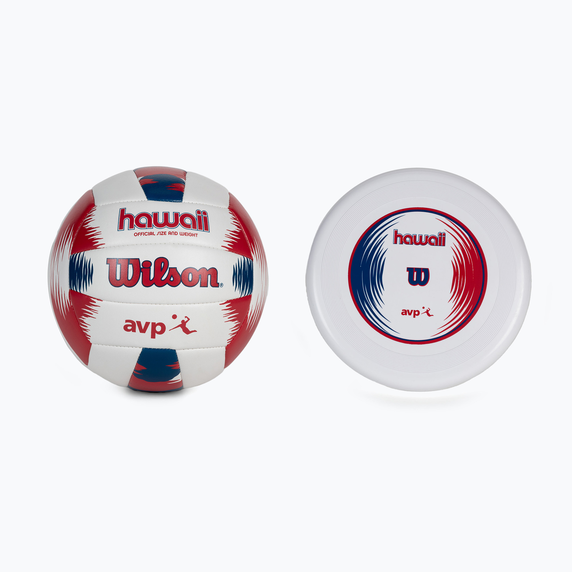 Volejbal + frisbee Wilson Hawaii AVP VB Malibu white WTH80219KIT (Hawaii AVP VB Malibu WTH80219KIT)