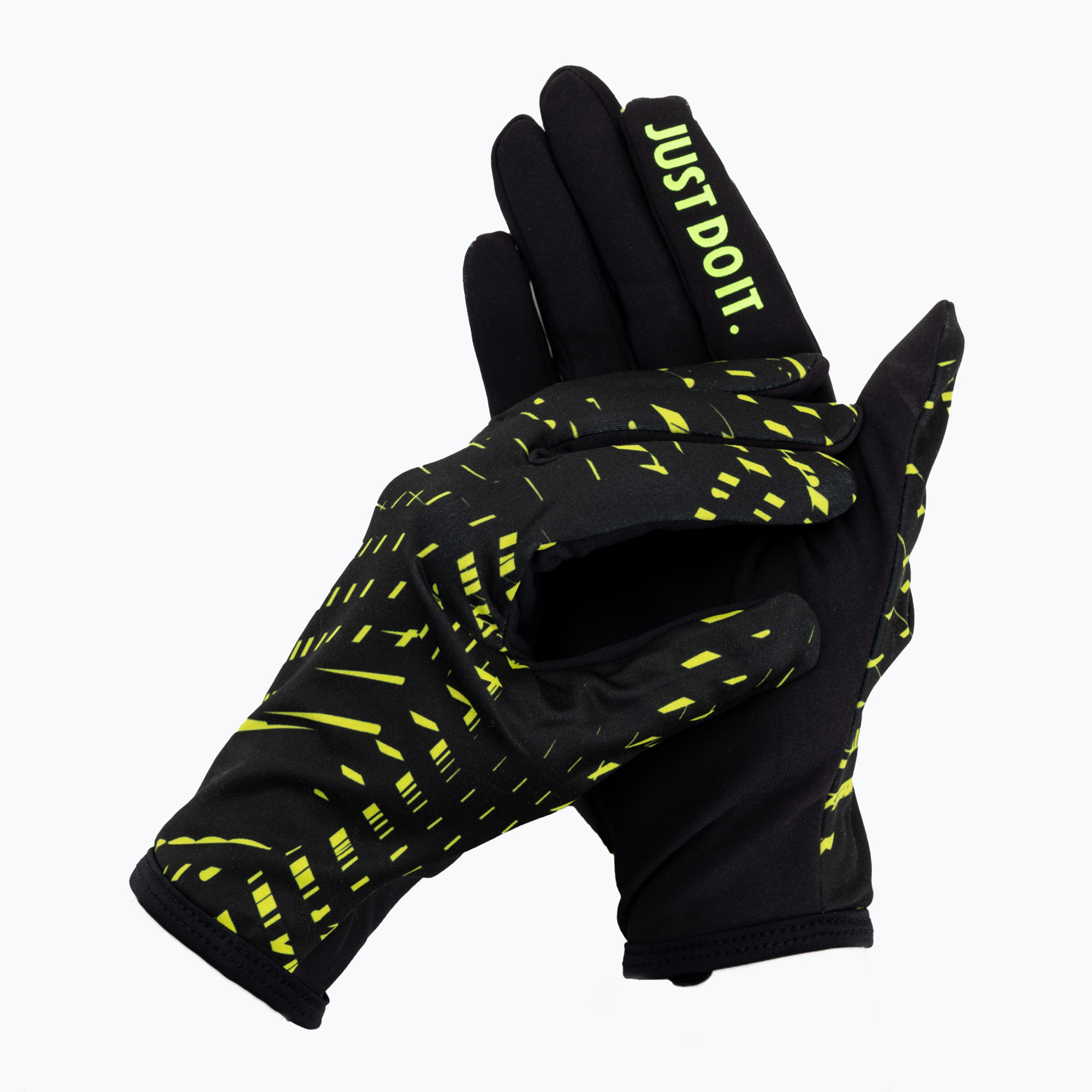 Ľahké pánske rukavice Nike Rival Run 2.0 black NRGG8-054