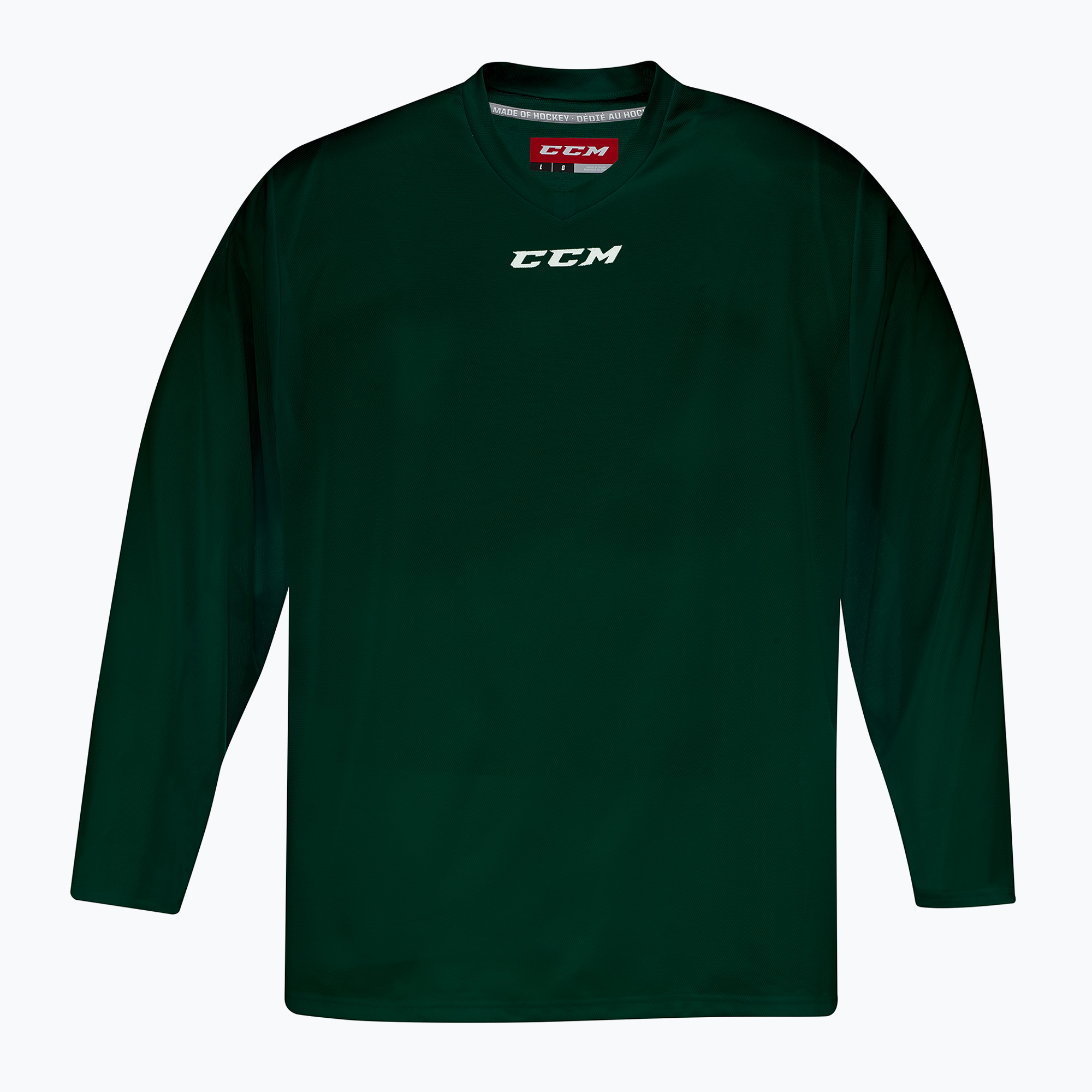 Pánske hokejové tričko s dlhým rukávom CCM 5000 SR dark green
