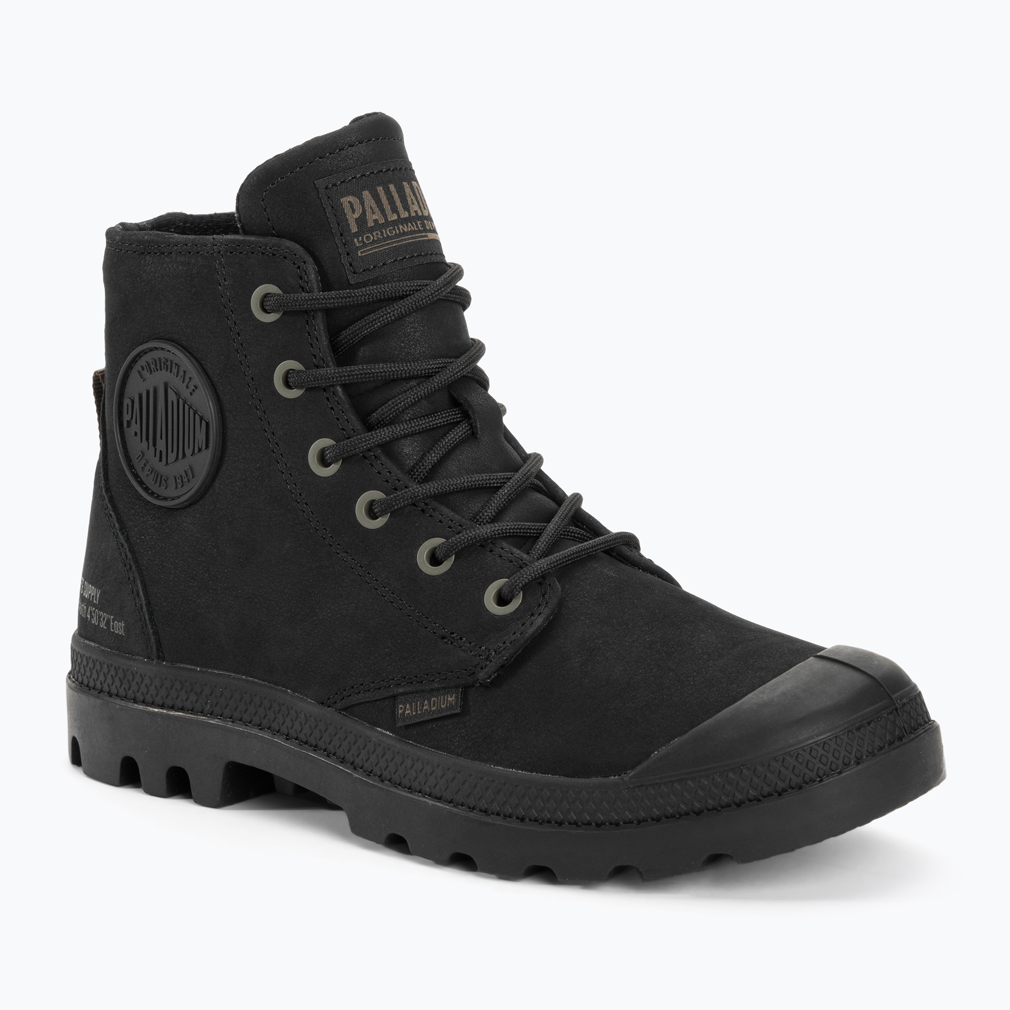 Topánky Palladium Pampa HI Supply LTH black/black