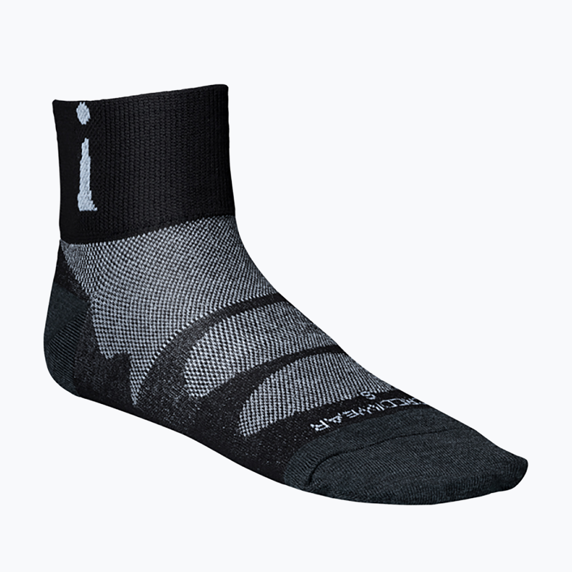 Incrediwear Sport tenké kompresné ponožky čierne BP202
