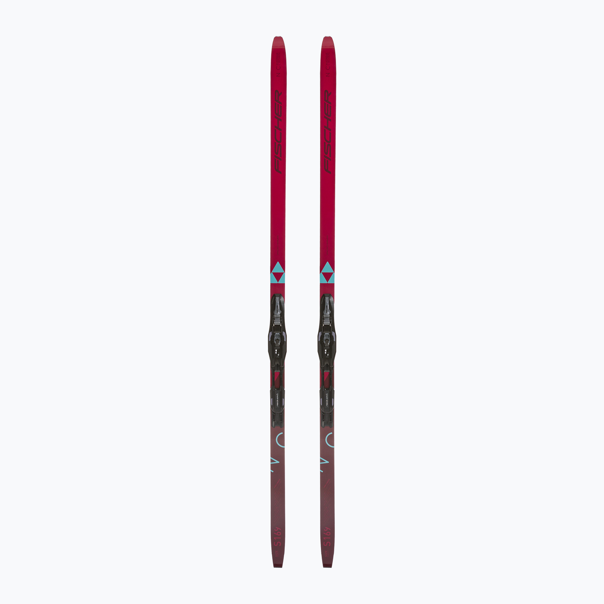 Fischer Mystique EF + Control Step-In bežecké lyže ružové NP372 (Mystique EF + Control Step-In NP37020)