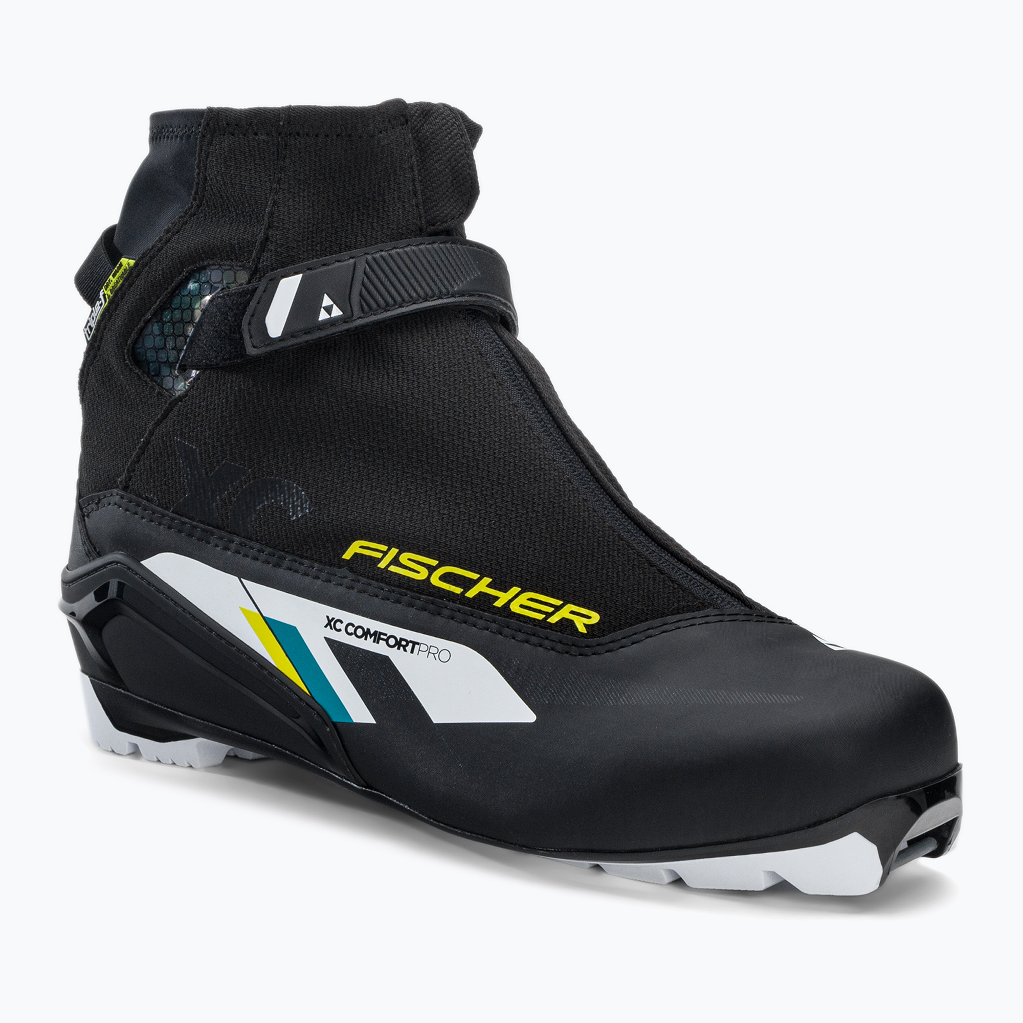 Topánky na bežecké lyžovanie Fischer XC Comfort Pro čierno-žlté S292