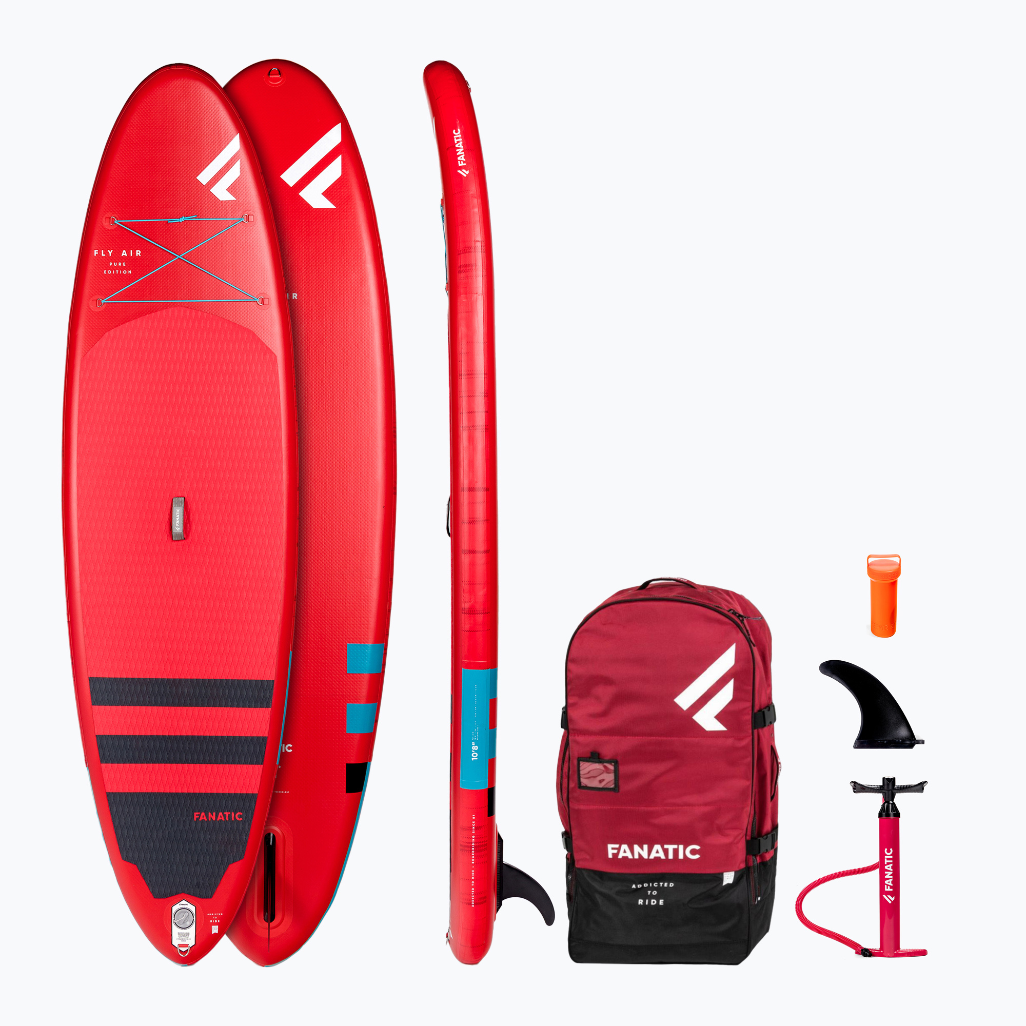 SUP doska Fanatic Stubby Fly Air red 13200-1131