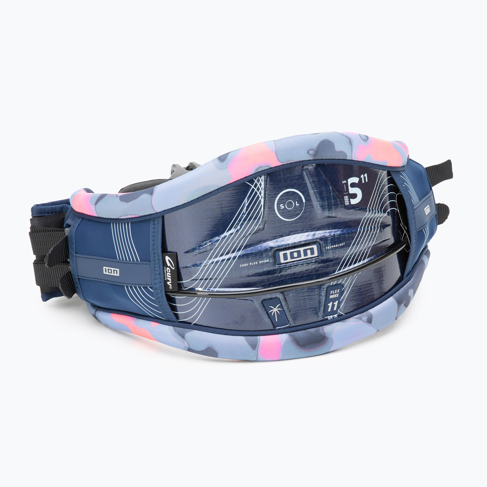 Dámsky kitesurfing trapéz ION Kite Sol Curv navy blue 48220-7265 (Kite Sol Curv 48223-4726)