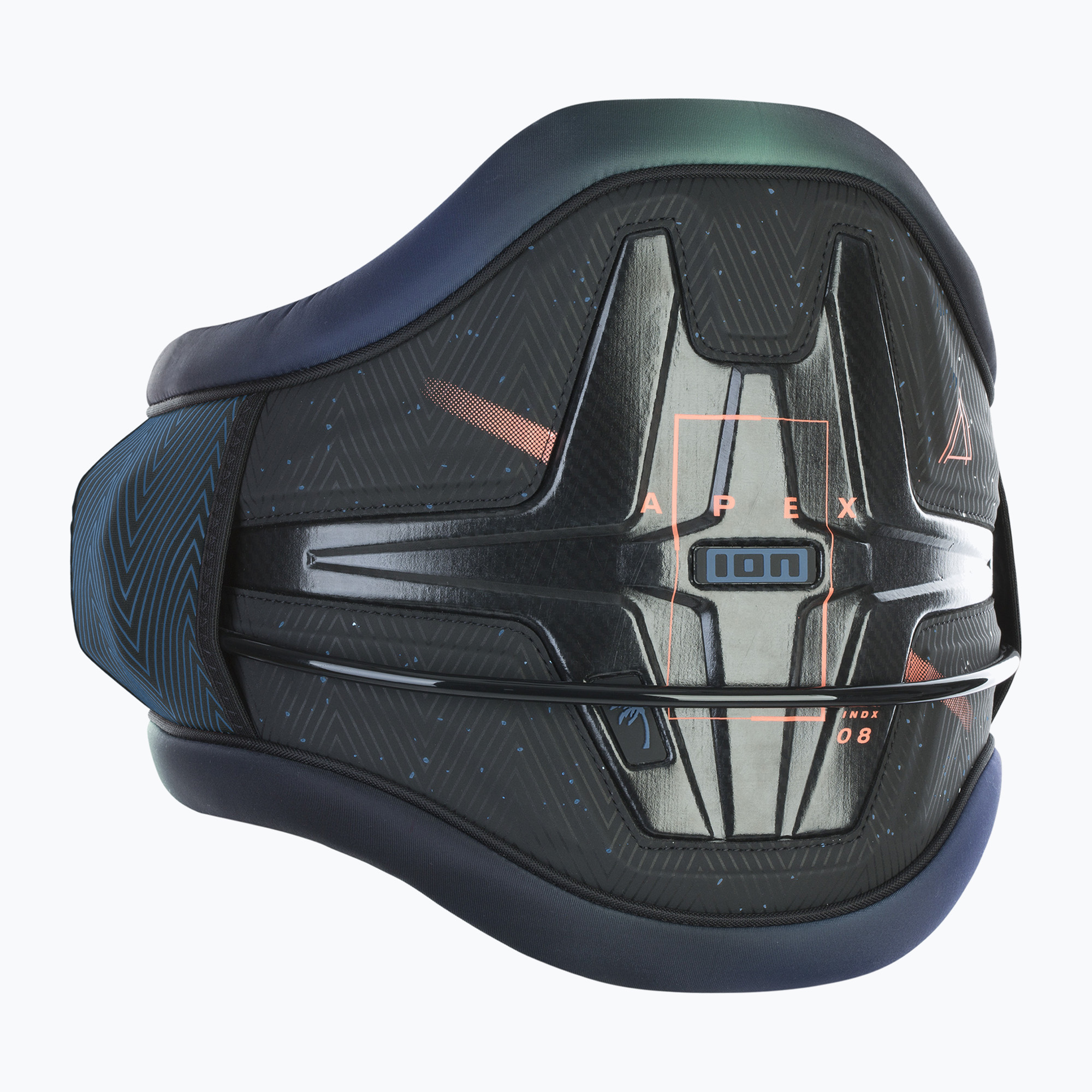 Pánsky kitesurfing trapéz ION Kite Waist Apex modrý 48232-4702
