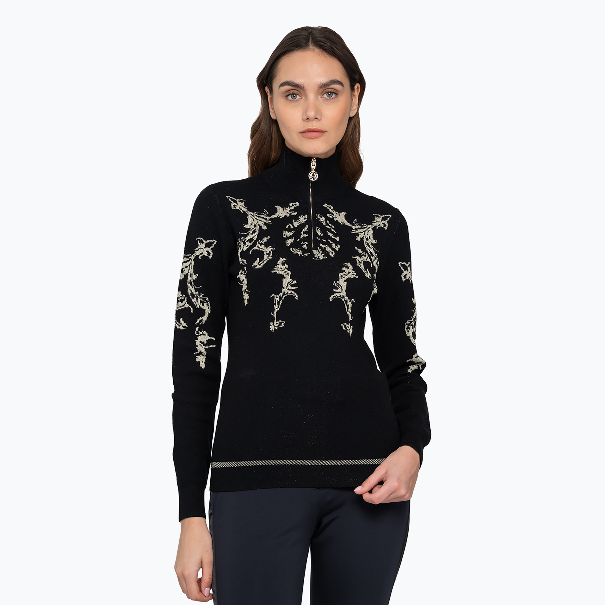 Dámska lyžiarska mikina Sportalm 1824514652 black (1824514652-59)