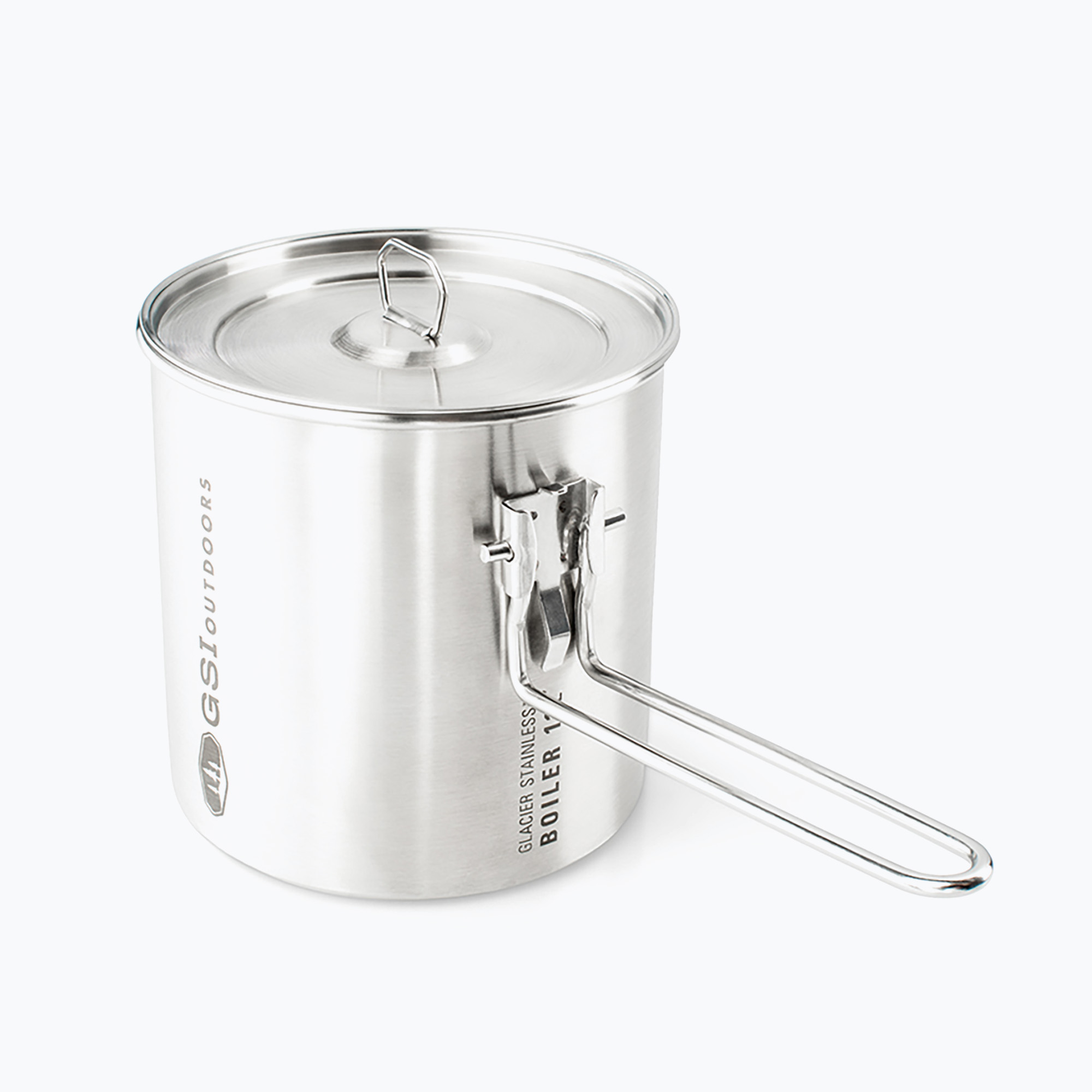 GSI Outdoors Glacier Nerezový kotol strieborný 68190 hrniec (Glacier Stainless Boiler 68190)