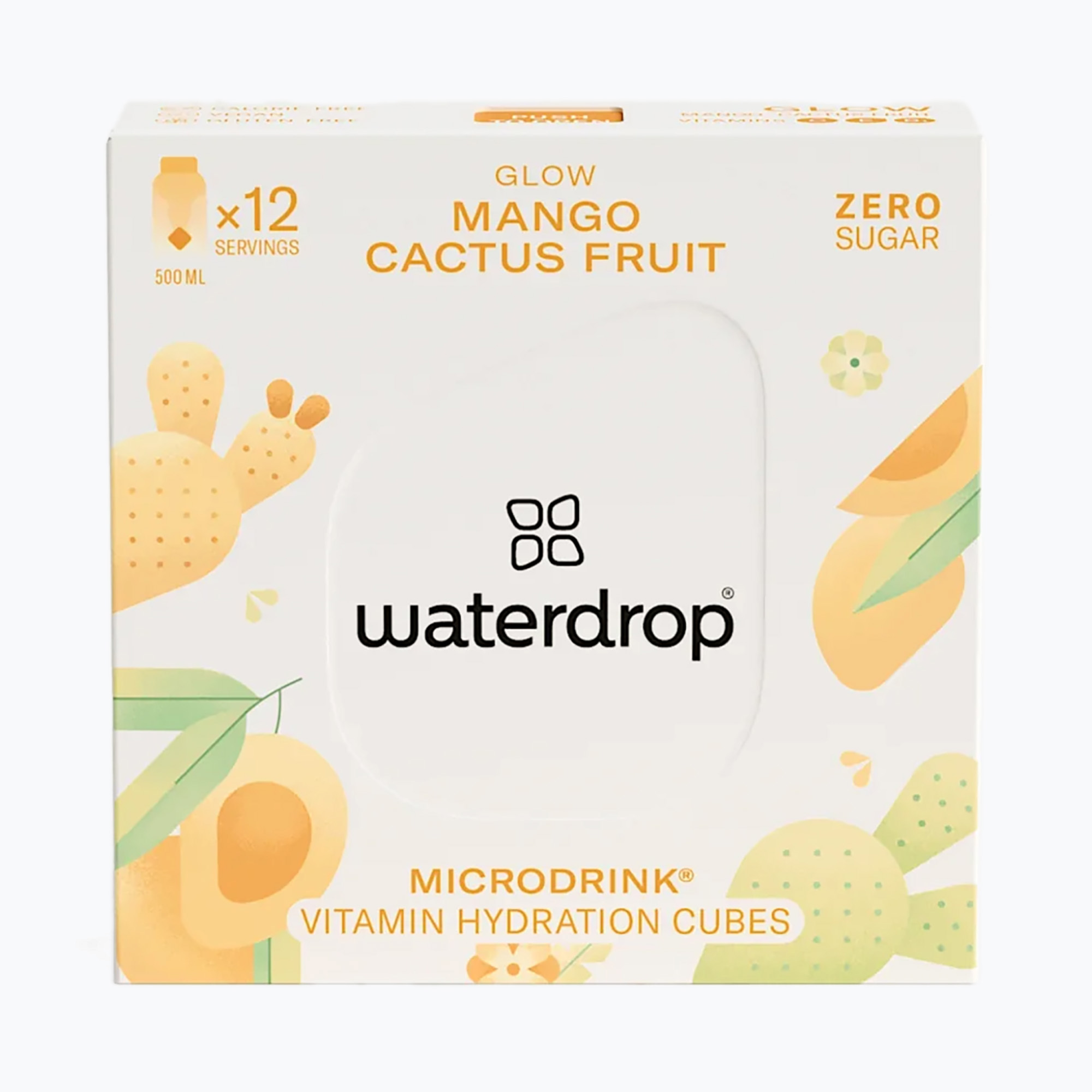 Energetický nápoj Microenergy Oro waterdrop energy drink 12 kociek guayusa/mango (Microenergy Oro MICROMANGO)