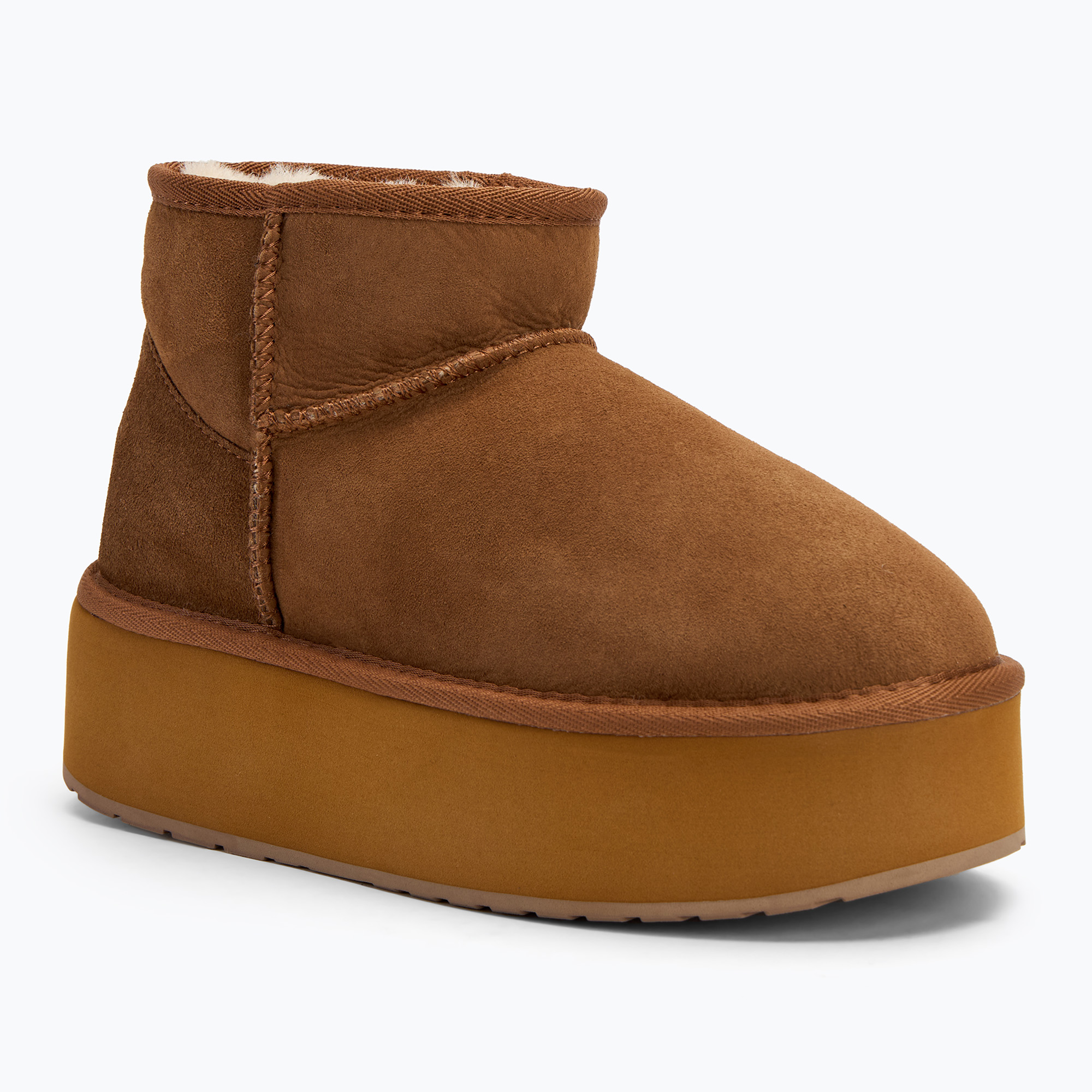 Dámske snehule EMU Australia Stinger Micro Flatform chestnut (Stinger Micro Flatform W13082)