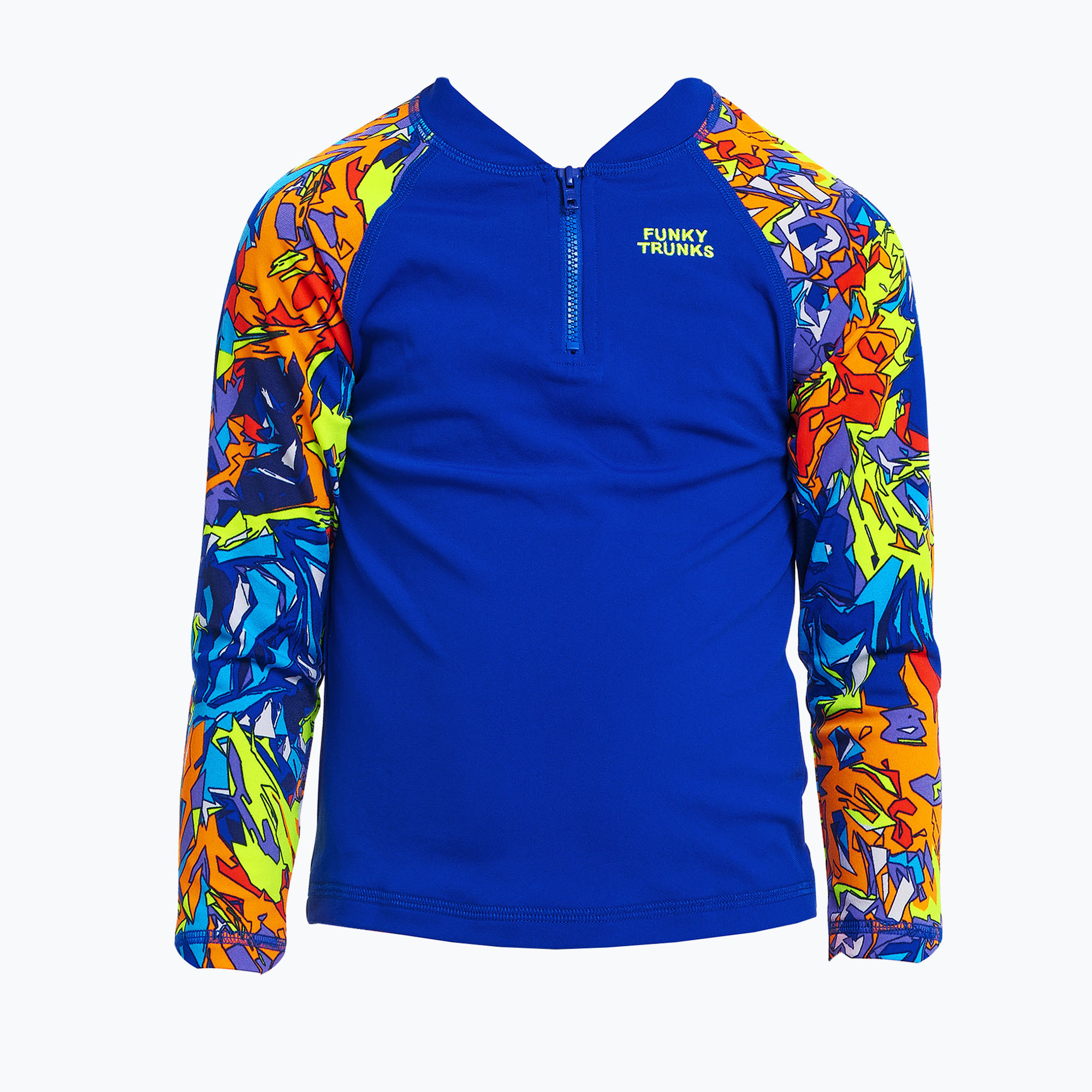 Detské plavecké tričko Funky Trunks Zippy Rash Vest mixed mess (Zippy Rash Vest FTS023B7181304)