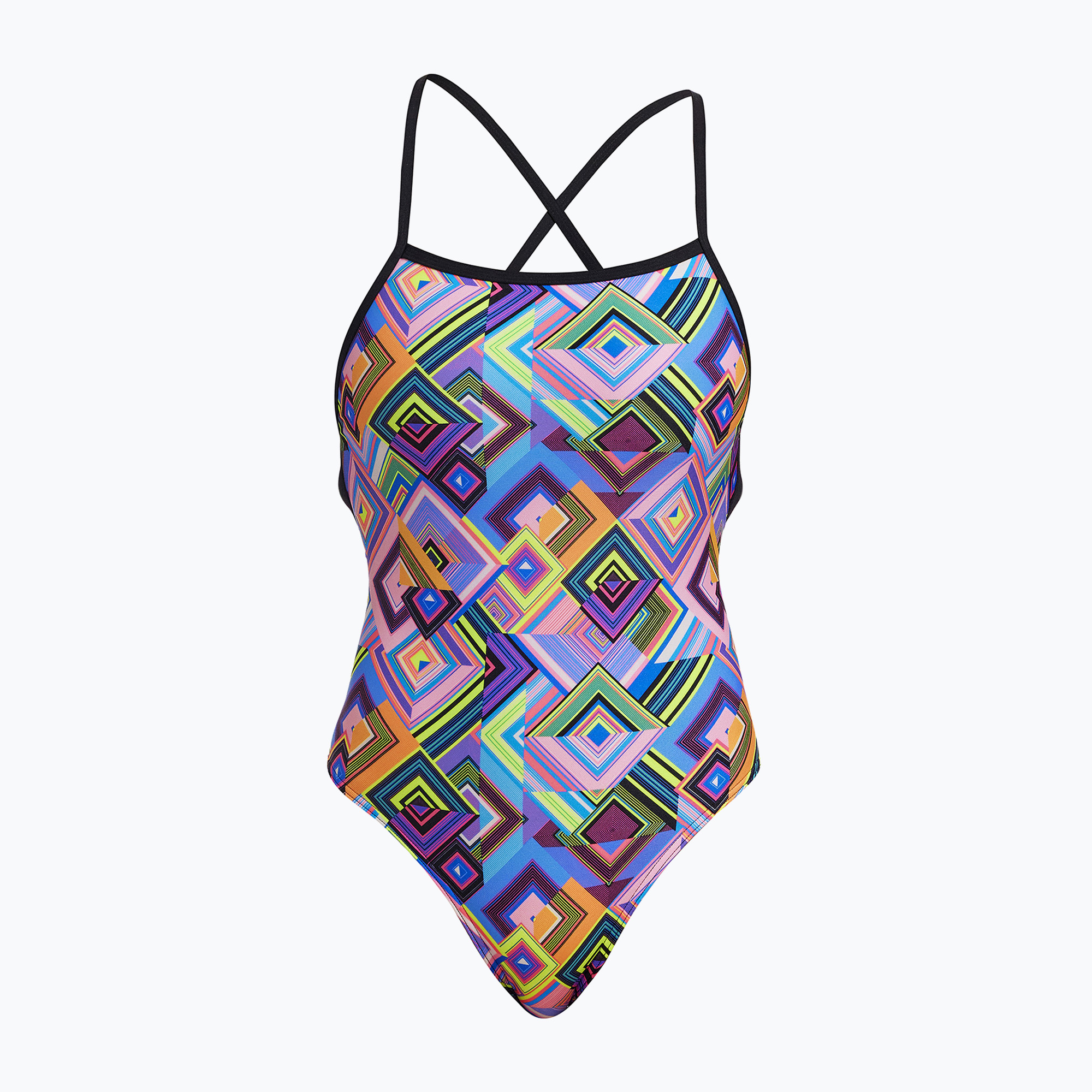 Dámske jednodielne plavky Funkita Strapped In One Piece boxanne (Strapped In One Piece FKS034L7183910)