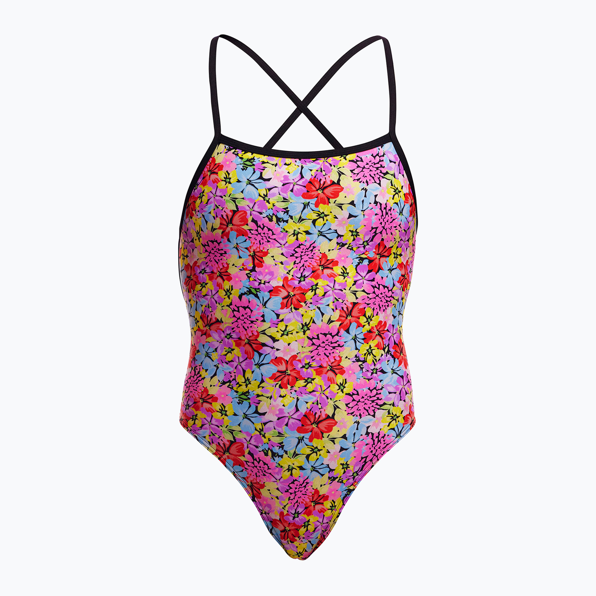 Dámske jednodielne plavky Funkita Strapped Secure One Piece summer nights (Strapped Secure One Piece FKS078L7189010)