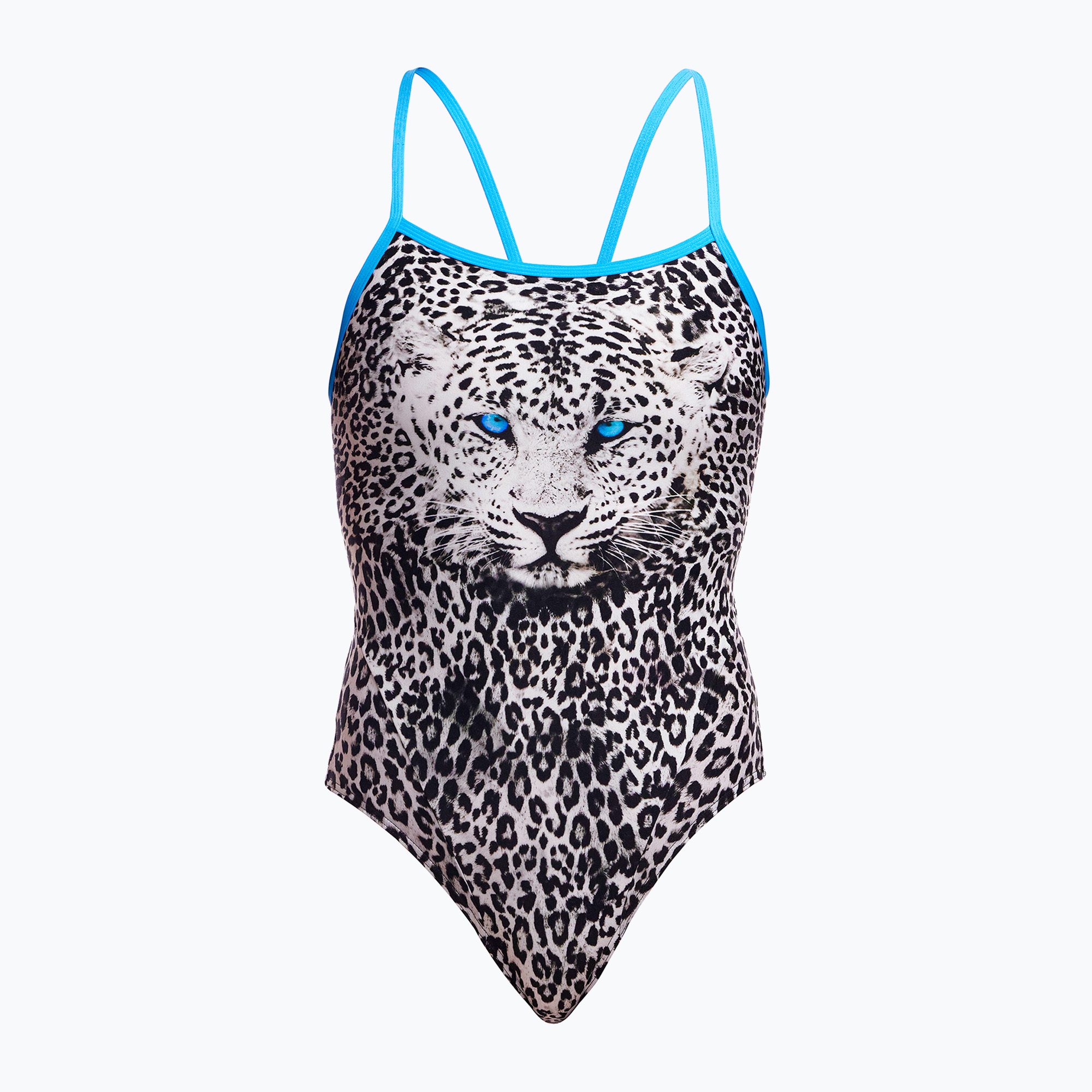 Dámske jednodielne plavky Funkita Single Strap One Piece white walker (Single Strap One Piece FKS030L7192908)