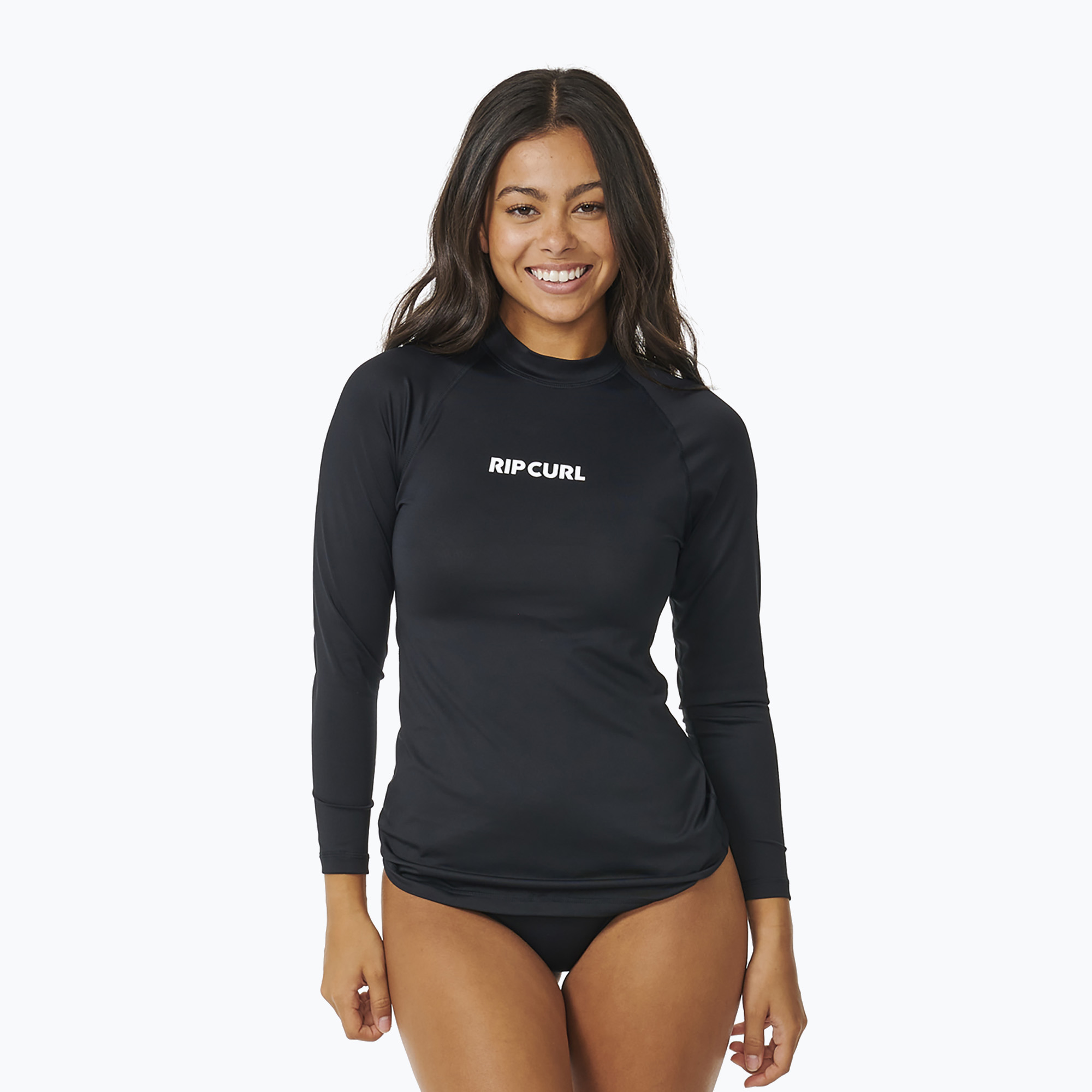 Dámske plavecké tričko Longsleeve Rip Curl Classic Surf UPF Rashguard black (Classic Surf UPF Rashguard 17MWRV)
