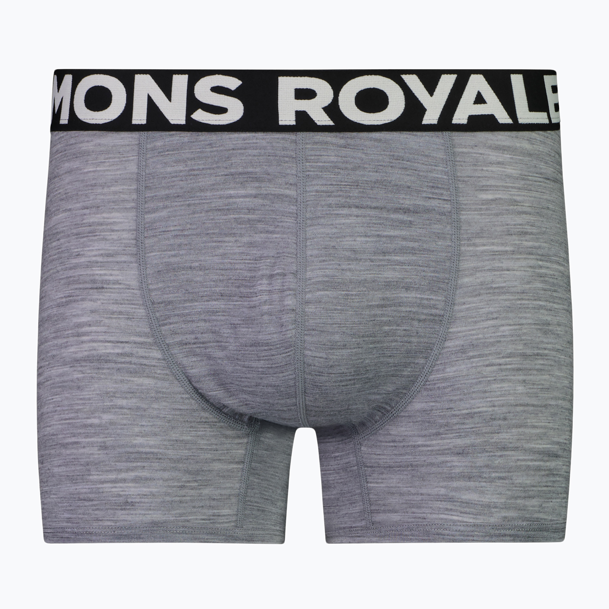 Pánske termo boxerky Mons Royale Hold 'em Shorty Merino grey heather (Hold 'em Shorty Merino 100087-2169-710)