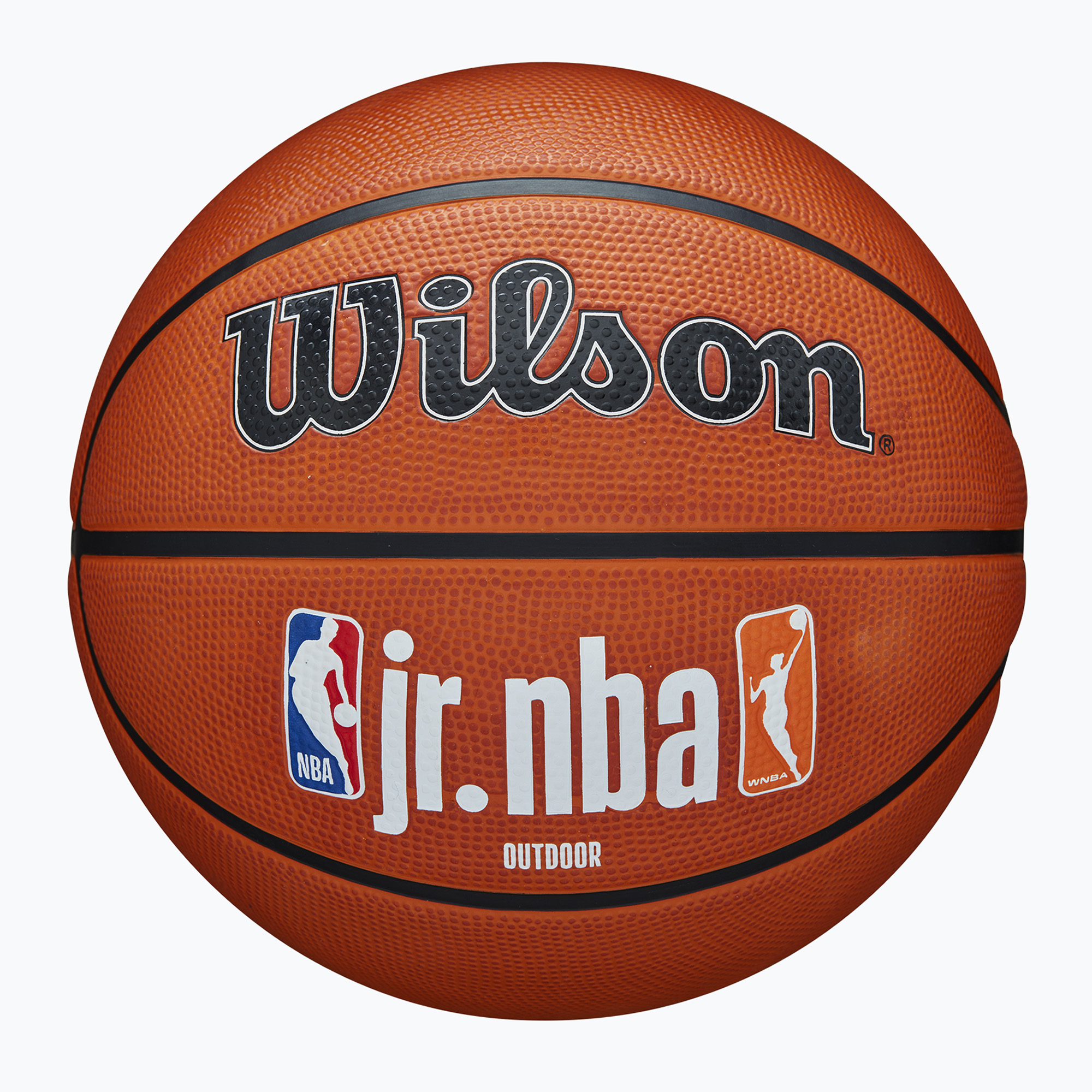 Basketbalová lopta Wilson NBA JR Fam Logo Authentic Outdoor brown veľkosť 7