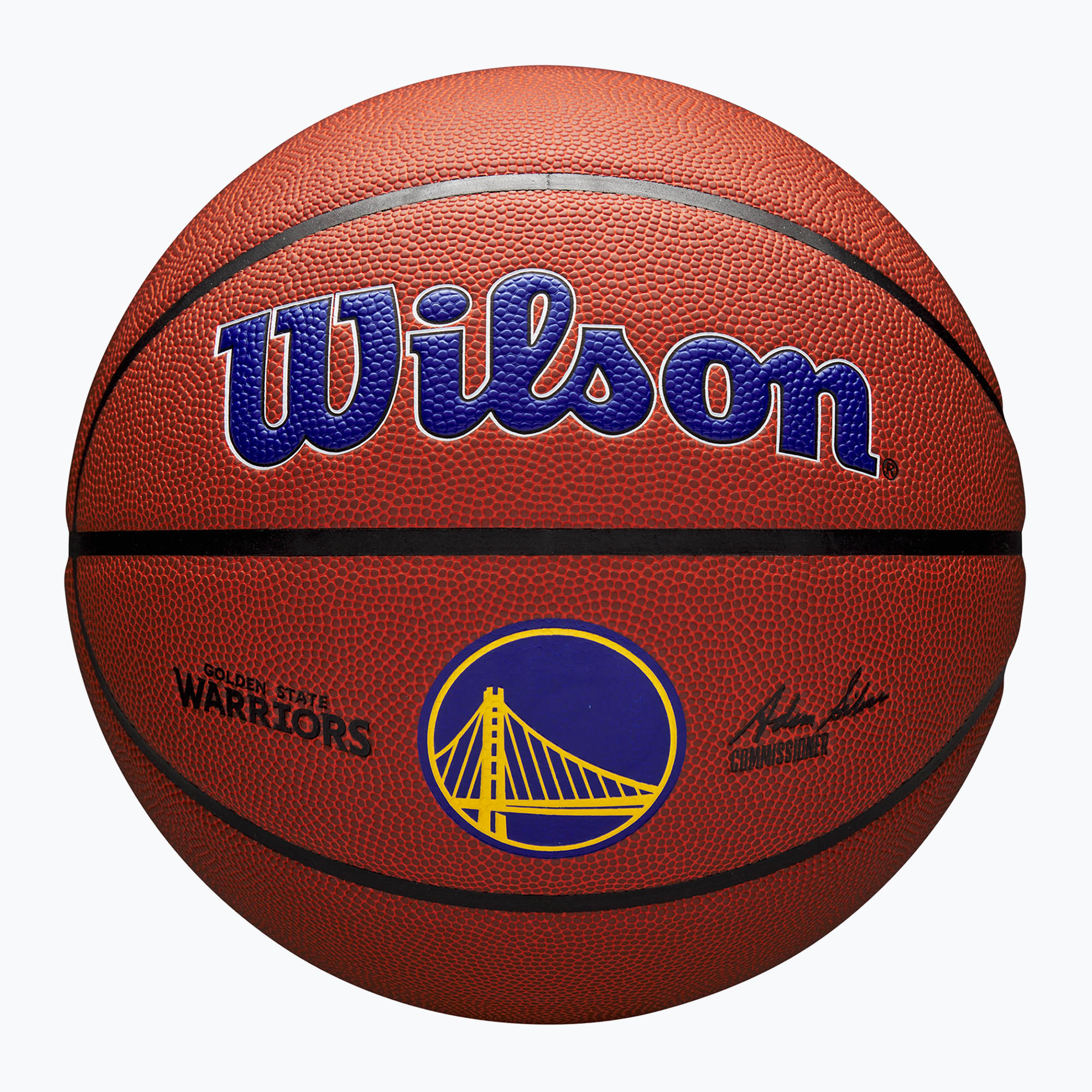 Basketbalová Lopta Wilson NBA Team Alliance Golden State Warriors brown veľkosť 7