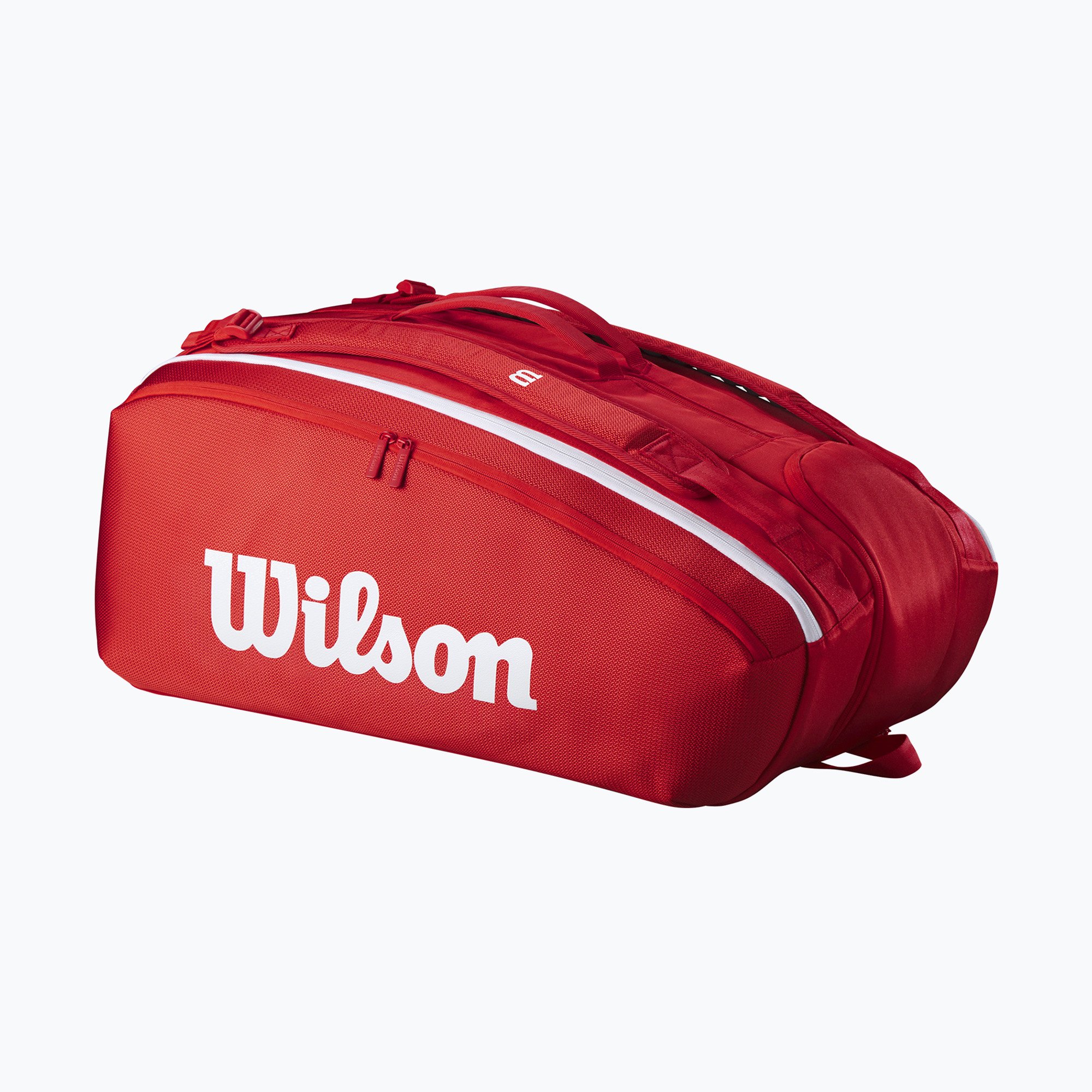 Tenisová taška Wilson Super Tour Red 15PK red (Super Tour Red 15PK WR8036601001)