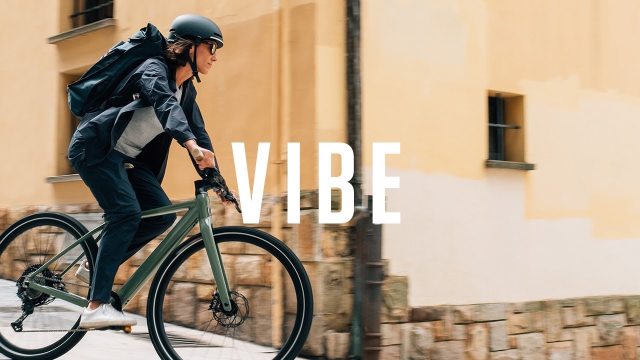 Orbea Vibe H30 elektrický fitness bicykel modrý