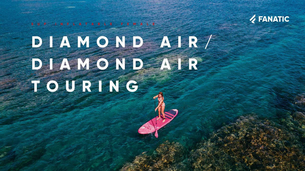 SUP doska Fanatic Diamond Air Touring 11'6" červená 13200-1136