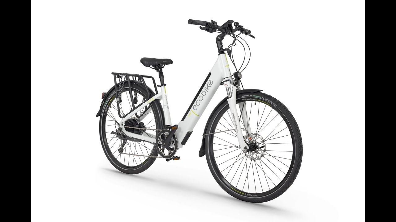 Ecobike X-Cross L/17.5Ah LG elektrický bicykel biely 1010301