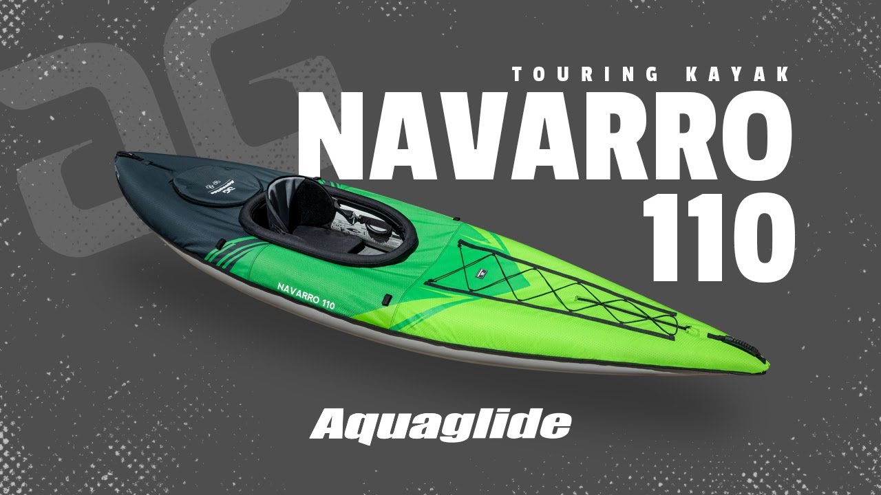 Aquaglide Navarro 110 green 584119108 Nafukovací kajak pre 1 osobu