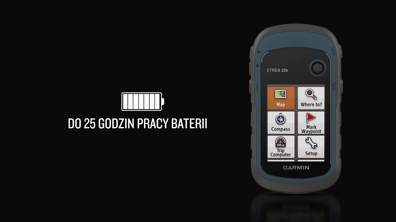 Garmin eTrex 32x turistická navigácia čierna 010-02257-01