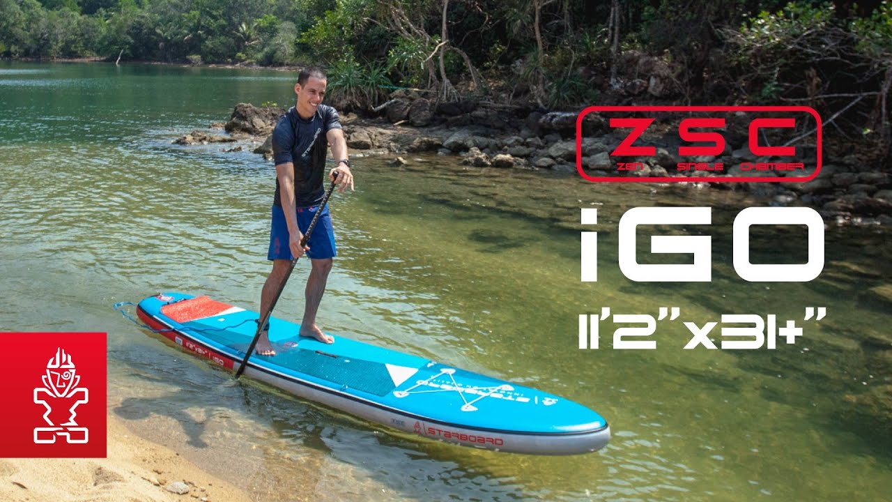 SUP STARBOARD iGO Zen S 11'2" modrý