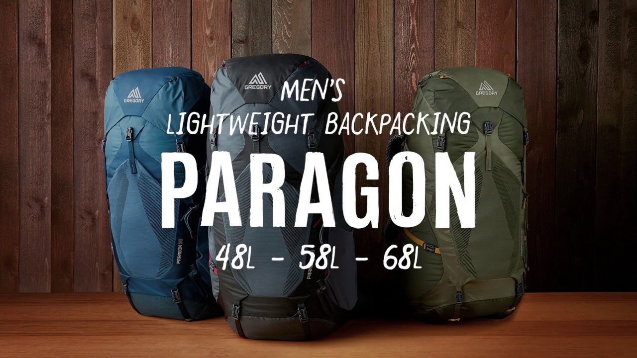 Gregory Paragon MD/LG 48 l trekingový batoh čierny 126843
