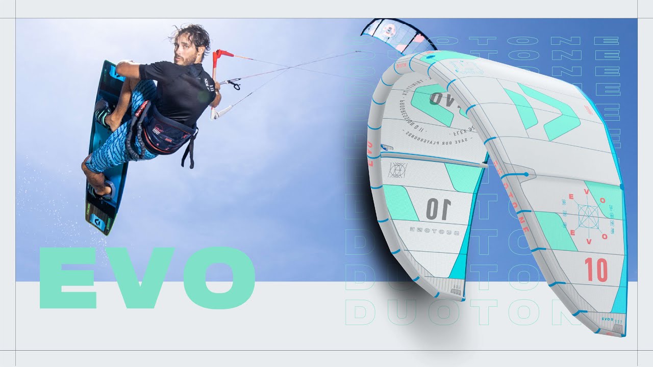 DUOTONE Evo 2023 kitesurfing kite šedá 44220-3003