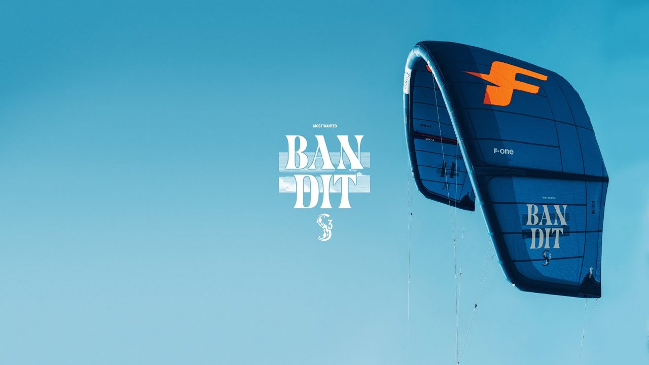 F-ONE Bandit S3 kite kite modrý 77221-0102-A