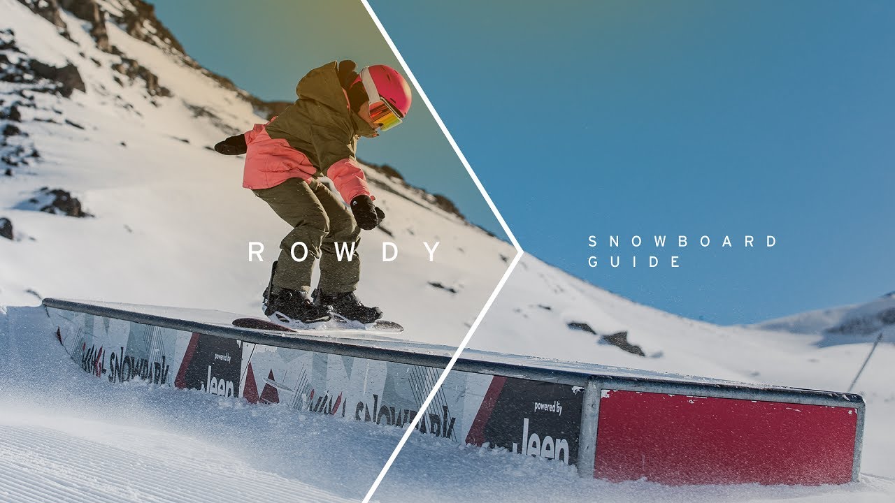 Detský snowboard HEAD Rowdy modro-červený 336620