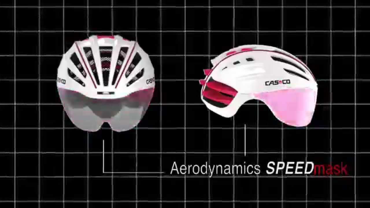 Cyklistická prilba CASCO Speedairo 2 RS biela 04.1536