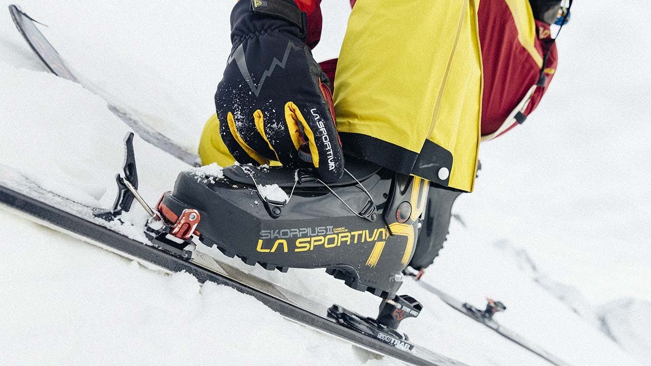 Lyžiarske topánky La Sportiva Skorpius CR II black/yellow