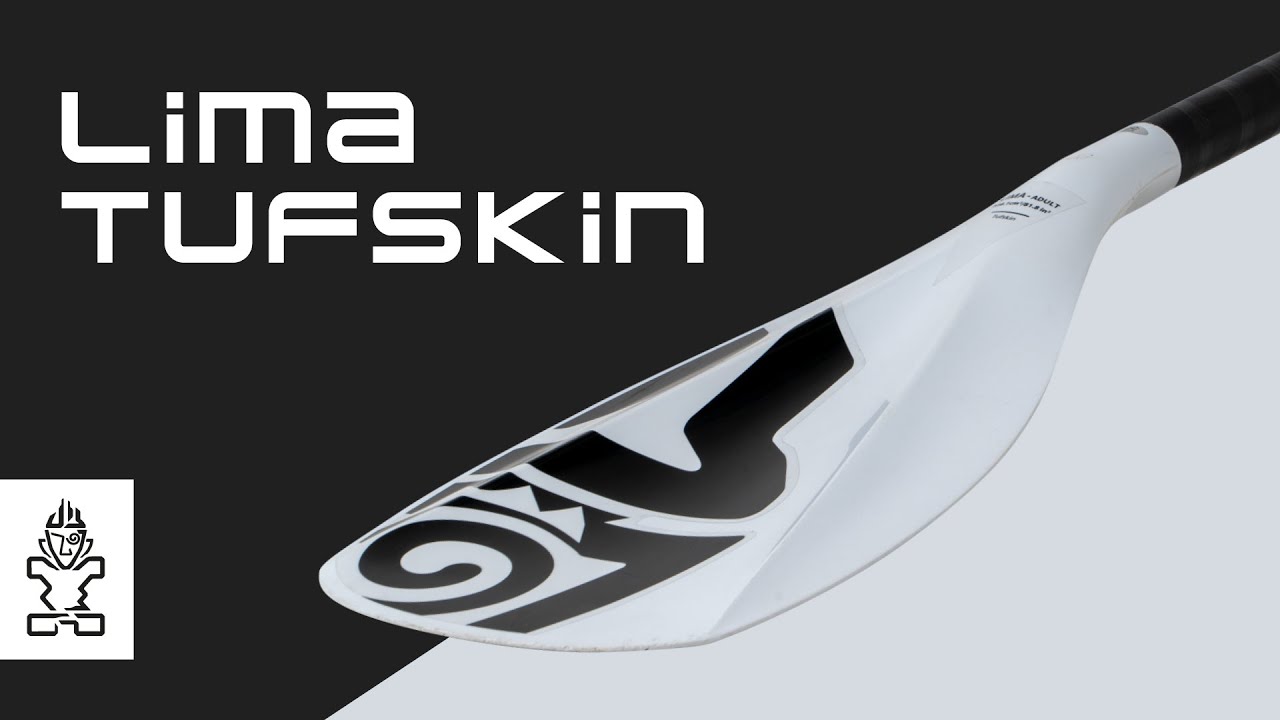 SUP pádlo 3-dielne STARBOARD Lima Tufskin 29mm Carbon čierne a biele S35