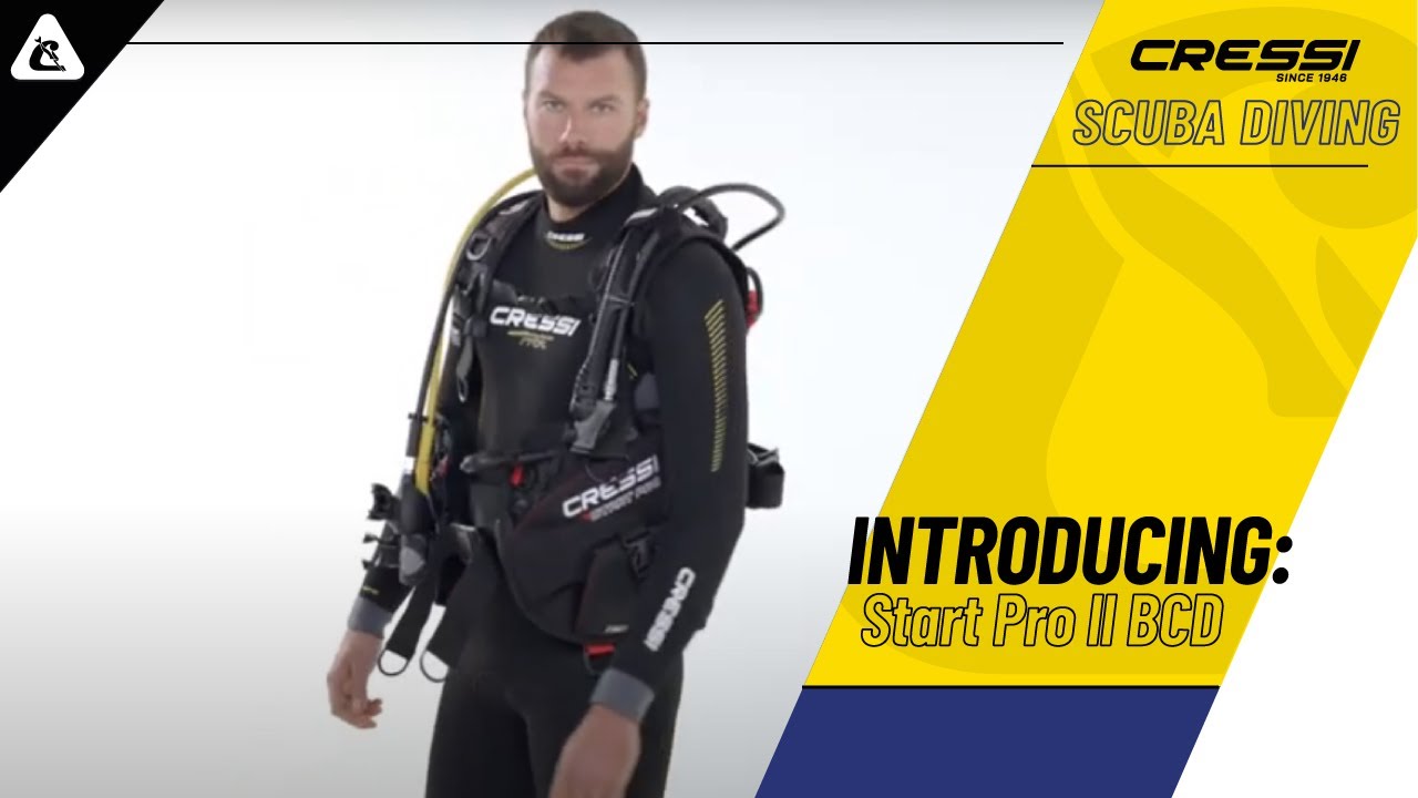 Potápačská bunda Cressi Start Pro čierna IC721900