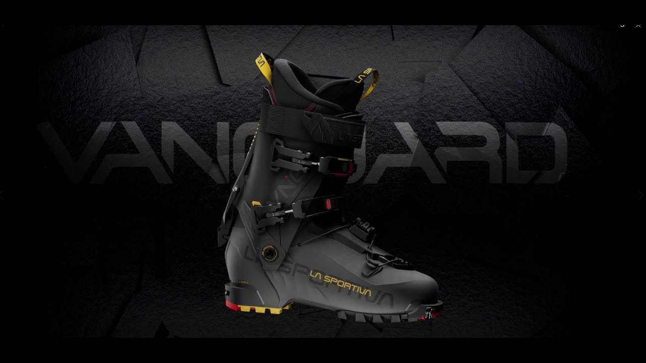 Pánske lyžiarske topánky La Sportiva Vanguard šedo-žlté 89D91