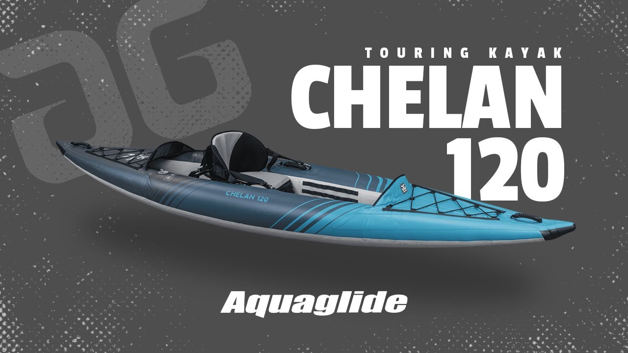 Aquaglide Chelan 120 blue 584121104 Nafukovací kajak pre 1 osobu