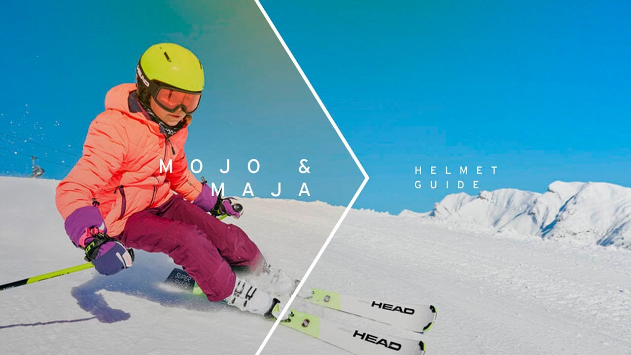Detská lyžiarska prilba HEAD Mojo Yellow 328631