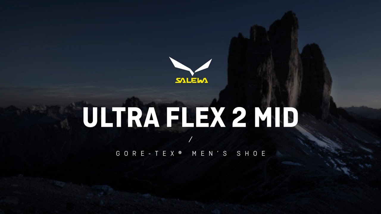 Salewa pánske turistické topánky Ultra Flex 2 Mid GTX black 00-0000061387