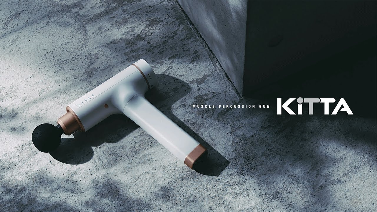 Masážny prístroj SYNCA Kitta Gun satin beige