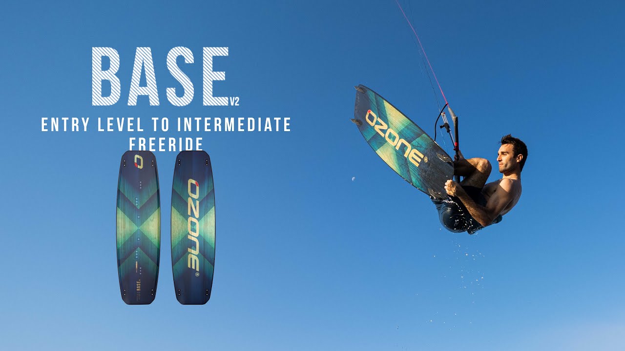 Kitesurfingová doska Ozone Base V2 červená KBBAV214844J