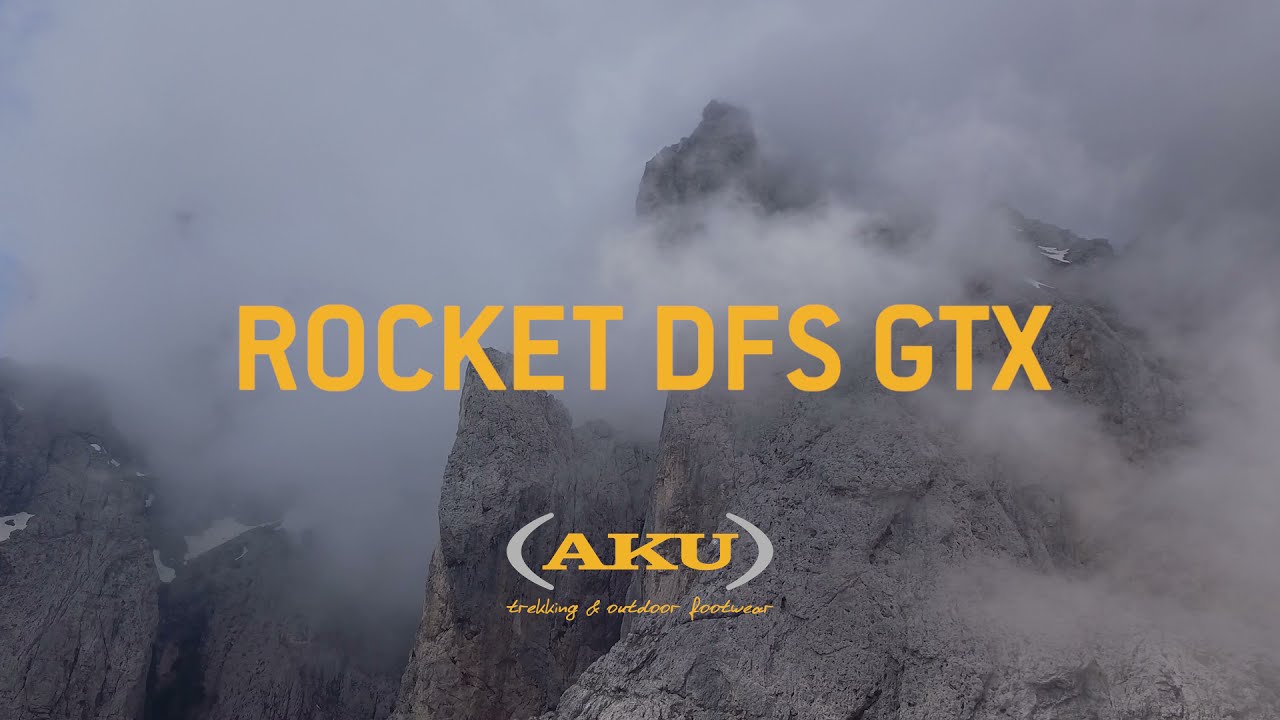 Pánske trekingové topánky AKU Rocket Dfs GTX žlté 726-534