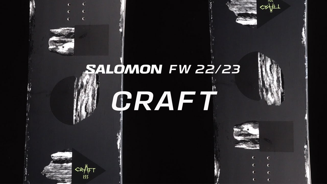 Pánsky snowboard Salomon Craft čierny L47176