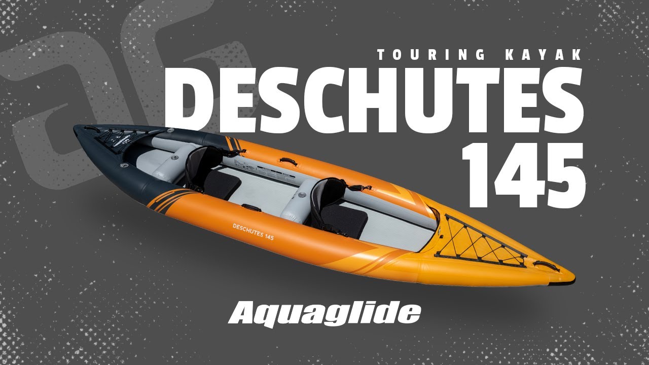 Aquaglide Deschutes 145 oranžový nafukovací kajak pre 2 osoby 584120127